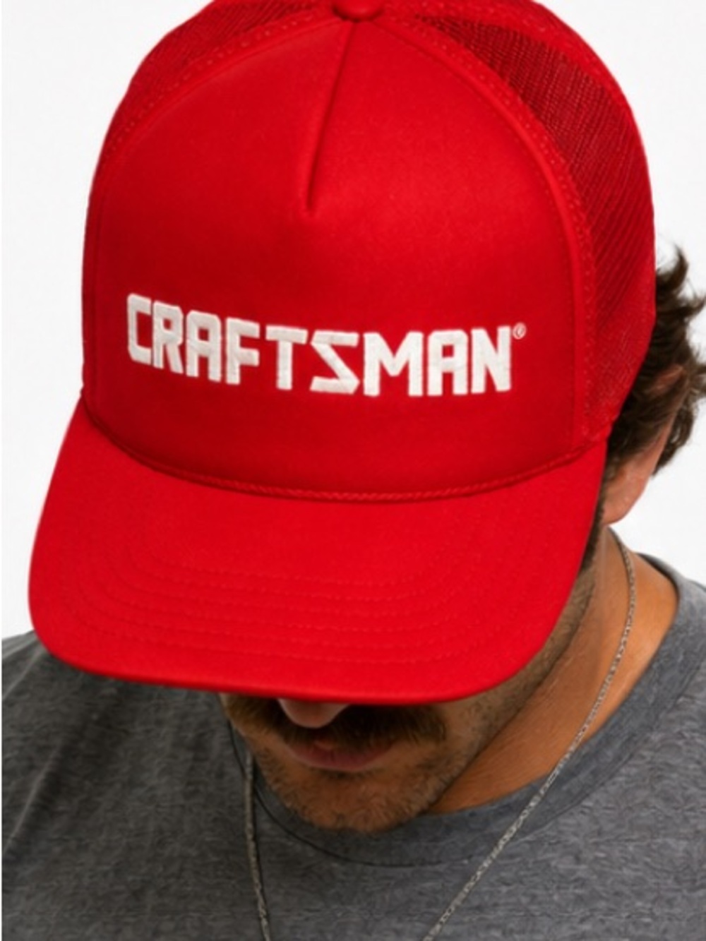 Craftsman Red Trucker Hat